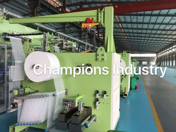 Full-servo-elastic-waistband-baby-diaper Machine